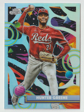 2025 Topps Cosmic Chrome #81 Hunter Greene Refractor