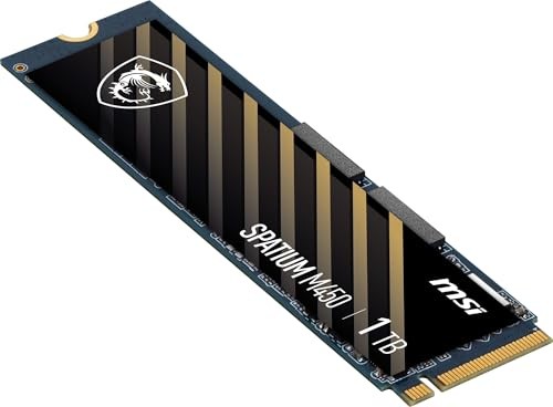 MSI SPATIUM M450 PCIe 4.0 NVMe M.2 1TB Internal SSD HD4801 - Picture 4 of 6