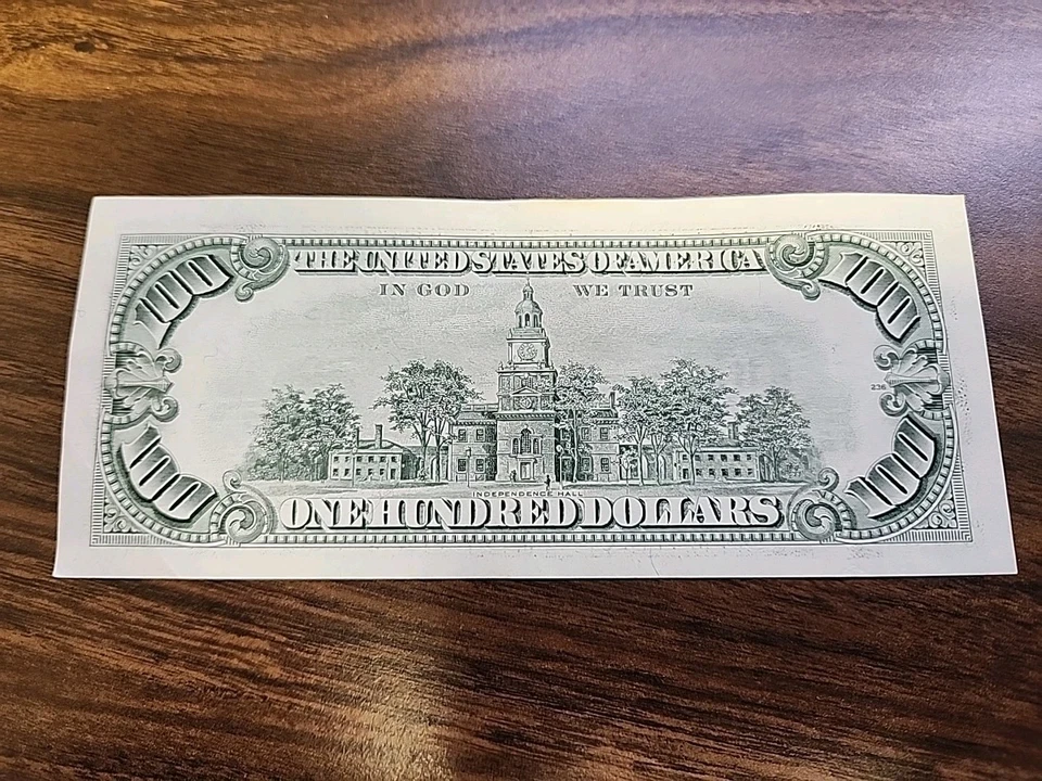 Series 1993 $100 Bill * New York * B 60875141 A - Image 2 of 4