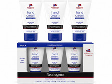 3 Pack Neutrogena Norwegian Formula Hand Cream Fragrance Free 2oz