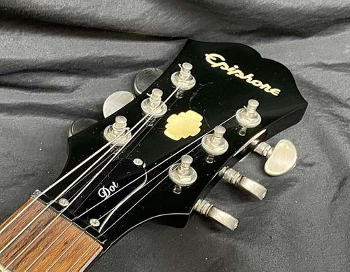 EPIPHONE DOT ES-335 VS Used Maple body Mahogany neck Sunburst w/Soft case - Picture 2 of 8