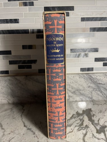 Ivanhoe by Sir Walter Scott - Heritage Press 1950 HC w/ Slipcase - Picture 1 of 5