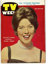 TV WEEK (Victoria) Feb 8 1962 DIANA TRASK