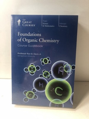 The Great Courses Foundations of Organic Chemistry: 6 DVD Set + Book - SEALED