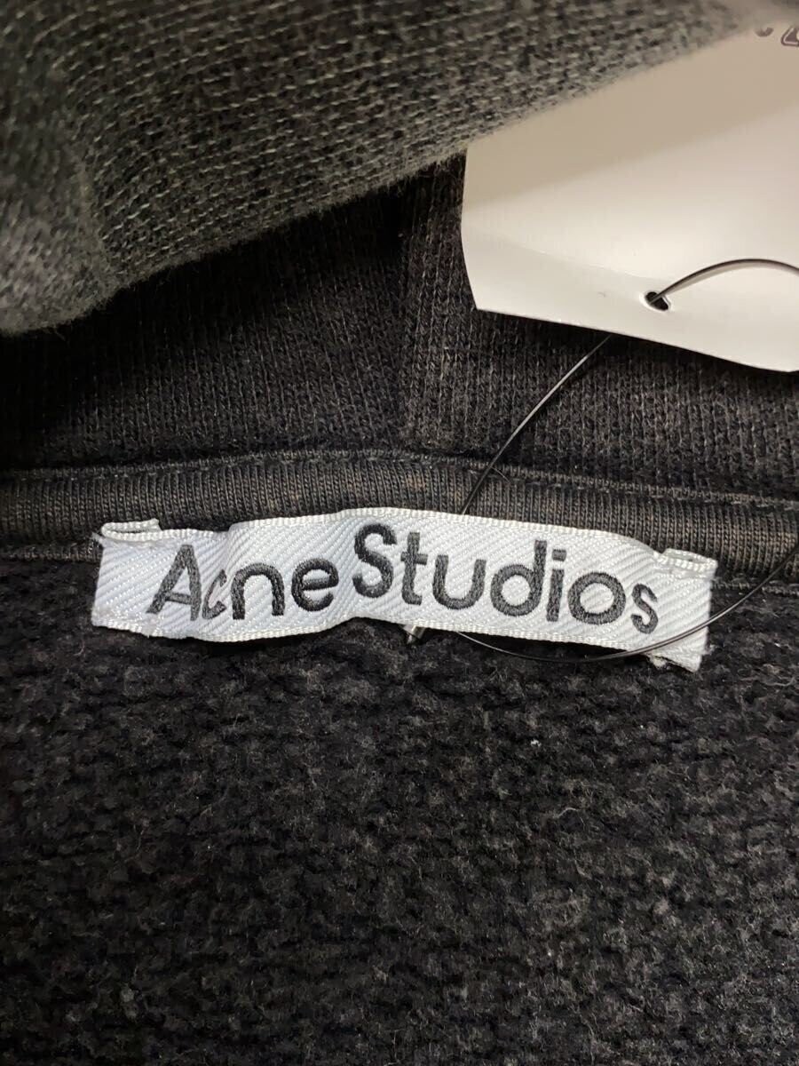 Acne Studios Parka S Cotton Gray Hooded Sweatshirt image 3