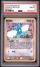 Swablu Reverse Holo Rare 2005 Pokémon EX Deoxys #79/107 PSA 8 on eBay
