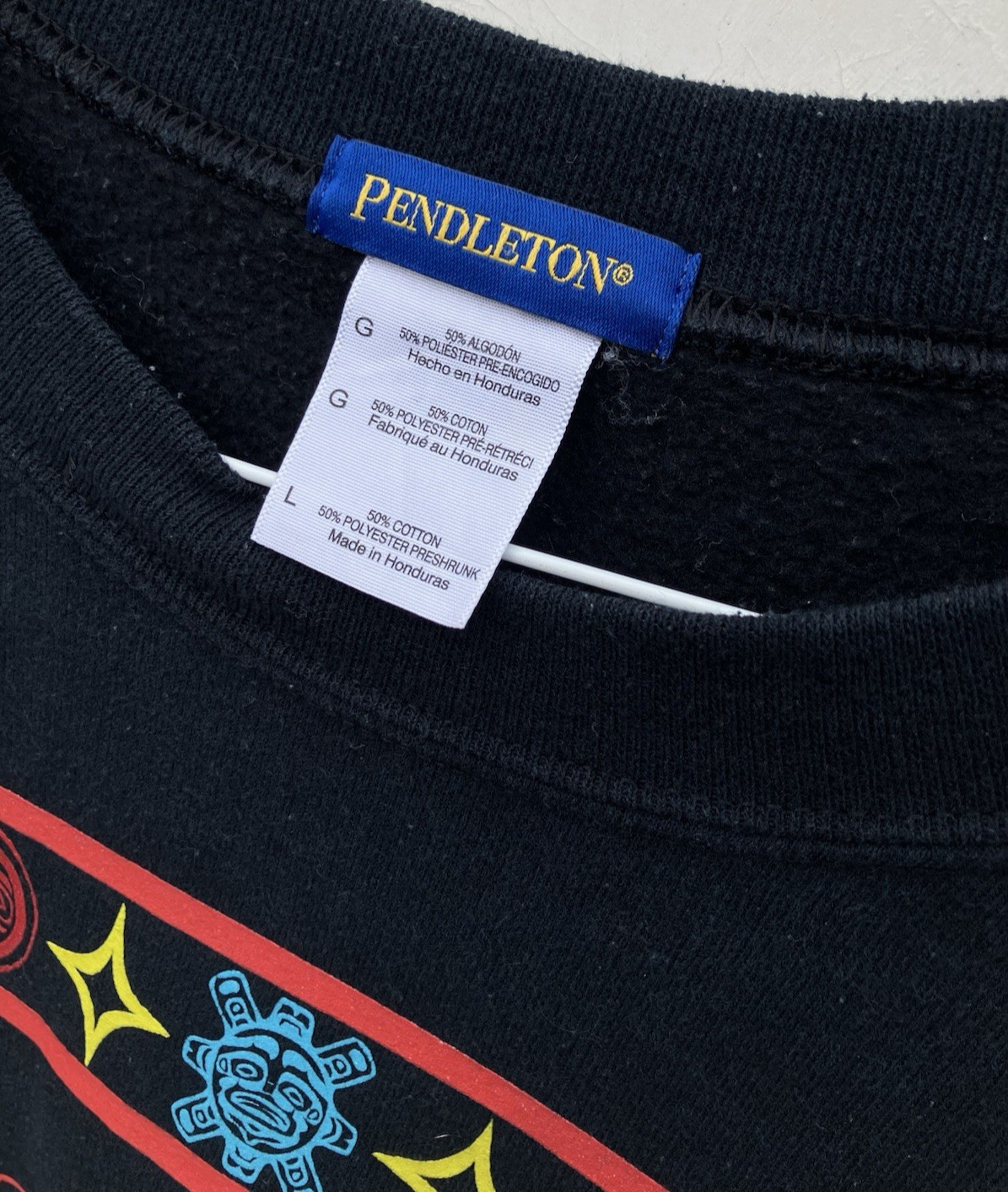 Pendleton Native American Southwestern Crewneck S… - image 3