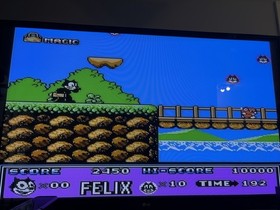 Felix the Cat Nintendo NES Hudson Soft 1992 CIB With Box Manual Dust Sleeve
