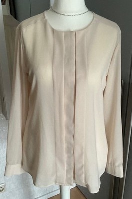 Bluse, esprit, creme/hell-beige, Gr. 40