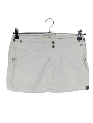 G-STAR RAW Mini-jupe Dames Jupe T EU 36 blanc style décontracté - Photo 1/4