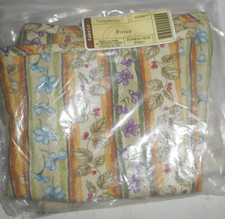 Longaberger Botanical Fields Stripe Foyer Basket Liner #23359277