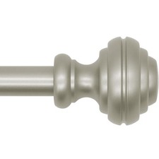 Curtain Rods for Windows 66-120 inch3/4 inch Heavy Duty Adjustable Decorative