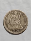 Nicer 1876 Silver Seated Liberty Dime - Full Liberty VF — photo 1
