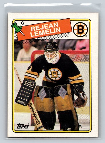 Rejean Lemelin #186 1988 Topps card