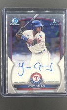 2023 Bowman Chrome - Prospect Autographs Yosy Galan #CPA-YGA (AU, RC)