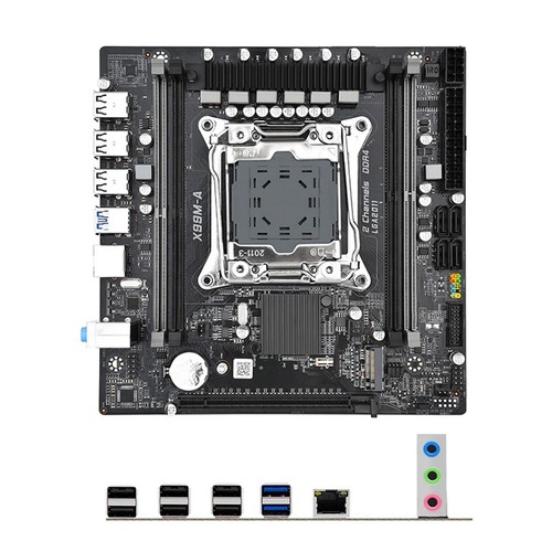 Placa madre X99M-A 4XDDR4 128G memoria LGA2011-3 CPU PCI-E3.0x16 soporte2926 - Imagen 5 de 10