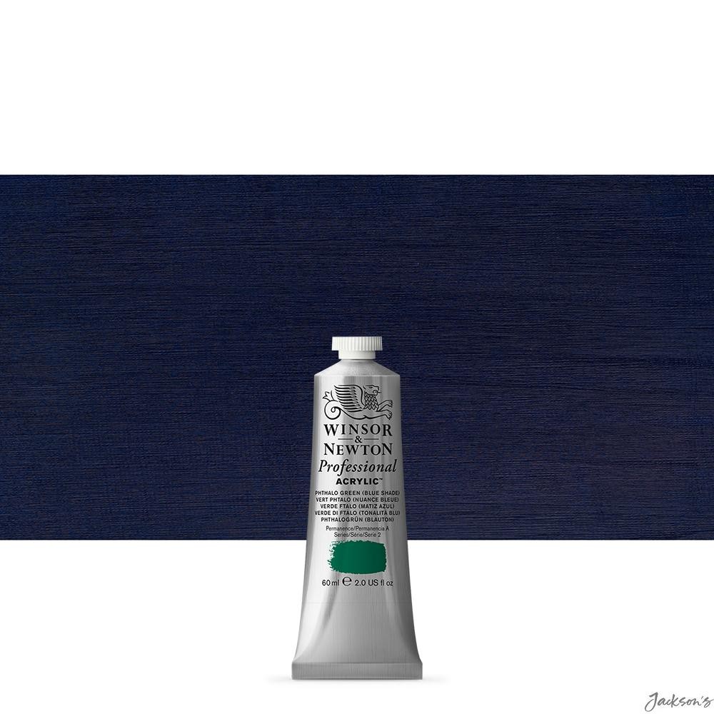 Winsor & Newton Professional Acrylic Paint Copper Phthalocyanine 60ml Phthalo...