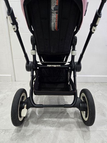 Stunning Bugaboo Buffalo Stroller Black & Soft Pink - Picture 10 of 21