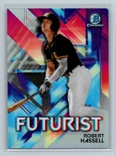 2021 Bowman Futurist Robert Hassell #FUT-RH San Diego Padres