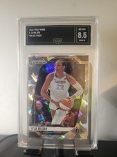 2024 Panini Prizm WNBA - A'ja Wilson #86 Ice Prizm GMA 8.5