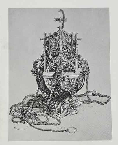 Yale University Art Gallery ~ The Censer ~ New Haven, CT. ~ Unused Postcard ~ 03 - Picture 2 of 6