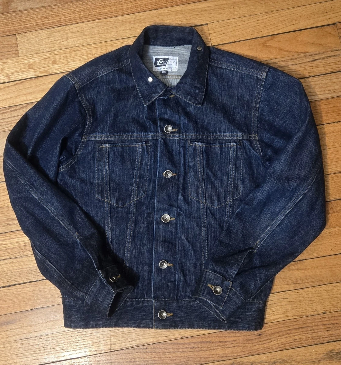 Engineered Garments Denim Regular Size Coats, Jackets & Vests for
