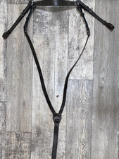 FULL SIZE LEATHER ENGLISH BREAST PLATE