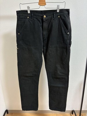 orslow / w knee denim painter pants orSlow Japanese-made Black