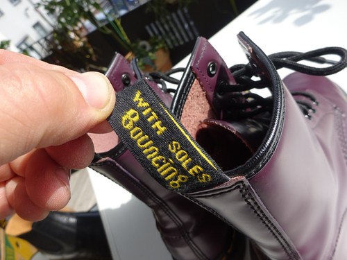 DR.MARTENS DR. MARTENS 1460 W Damen Leder Aubergine England Gr.38(UK5) f.Neuw - Bild 9 von 18