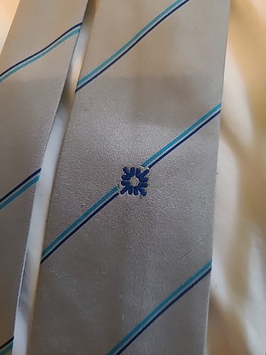 THE ROYAL BANK OF SCOTLAND 1987 Tie Necktie Maddocks & Dick Ltd Made In Scotland - Picture 3 of 9