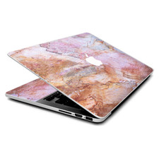 Skin Wrap for MacBook Pro 15 inch Retina Rose Peach Pink Marble Pattern