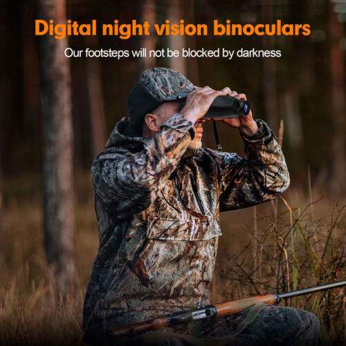 Head Mount IR Night Vision Goggles 3D FHD Digital Video 850nm Hunting Binoculars - Picture 22 of 24