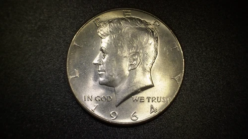 1964 kennedy half dollar, uncirculated
