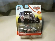 NEW DISNEY PIXAR CARS METAL SERIES CALEB WORLEY #3 DIECAST VEHICLE NEW ON CARD