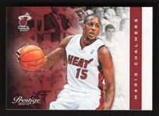 2012-13 Panini Prestige #25 Mario Chalmers Miami Heat