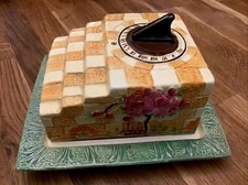 Beswick Sundial butter/cheese dish as purchased by H.M Queen Mary-Vintage Ex Con