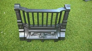 Replacement Fireplace Front Bars Grill Fret Fire Front Ash Pan Cover Ebay