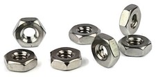 Machine Screw Hex Nuts Coarse  Fine Thread Stainless Steel MS Nuts - 0 To 12