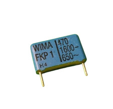 5 PCS WIMA Film Capacitor 470PF 0.47nF 471 1600V DC 650V AC 5 Cap ORIGINAL OEM