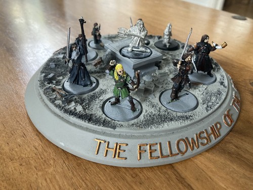 Warhammer LOTR Lord of the Rings Balin’s Tomb Display Stand x9 Metal Figures OOP - 第 2/9 張圖片