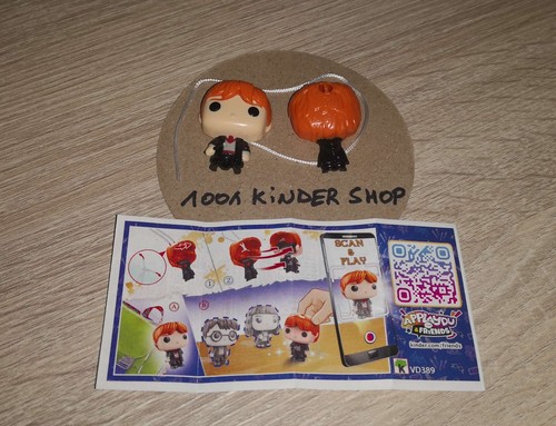 KINDER JOY VD389 VD 389 HARRY POTTER FUNKO POP - RON WEASLEY + BPZ 10.2022 KINDER JOY VD389 VD 389 HARRY POTTER FUNKO POP - RON WEASLEY + BPZ 10.2022 | Funko Pop | 2 KINDER JOY VD389 VD 389 HARRY POTTER FUNKO POP - RON WEASLEY + BPZ 10.2022 | Funko Pop