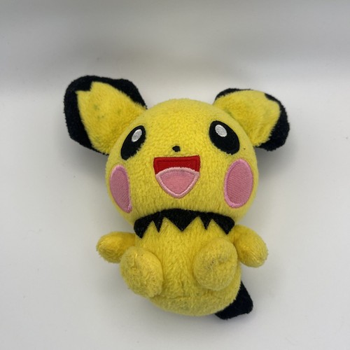 Pichu Pokemon A1111 Banpresto 2013 Plush 6" Stuffed Toy Doll Japan