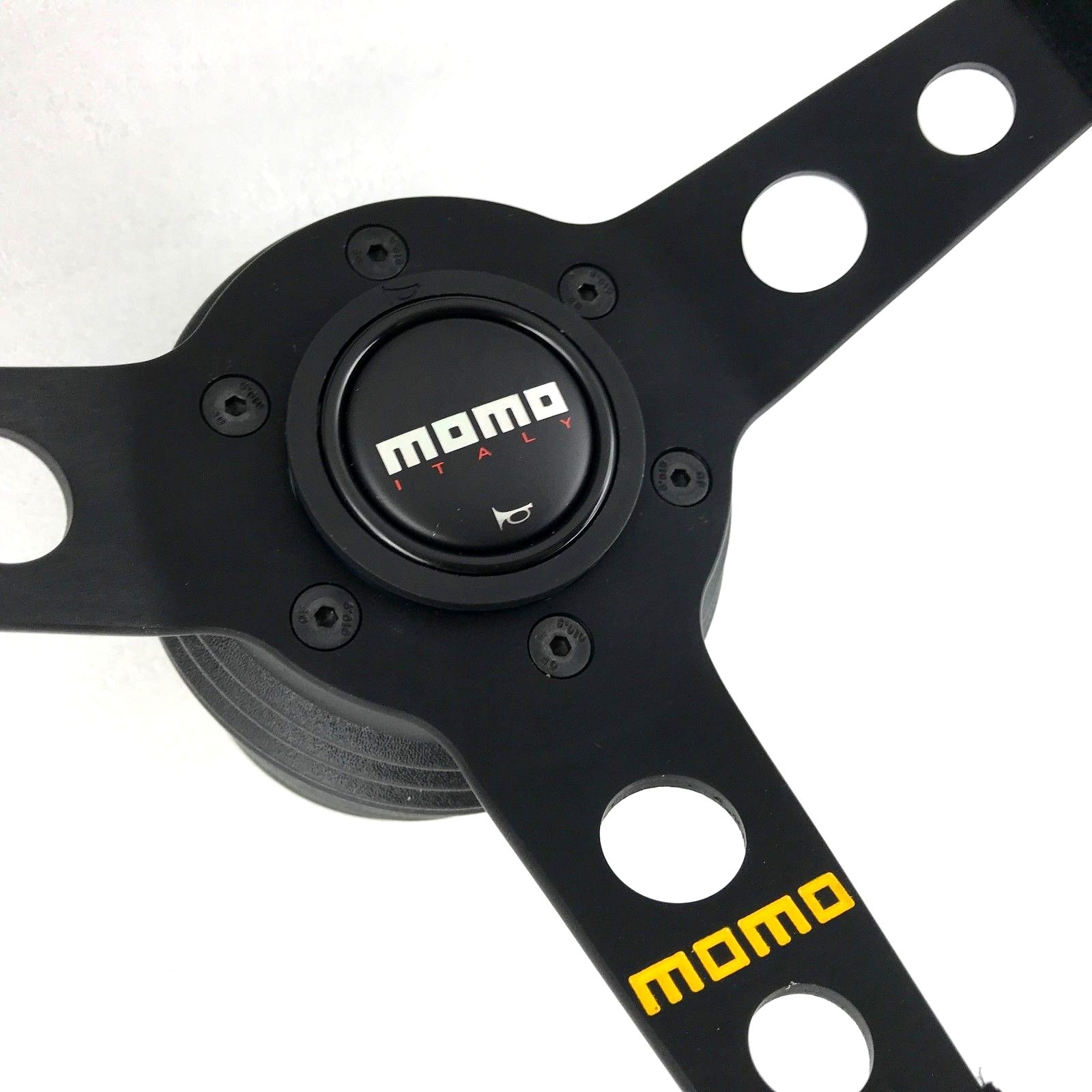 Genuine Momo SUEDE steering wheel and boss kit for Porsche 911 996, 986