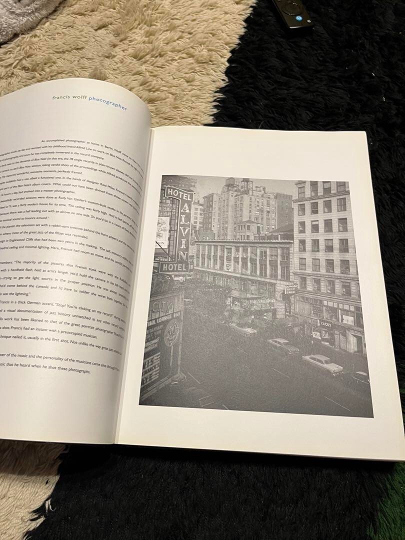 Blue Note Photos Francis Wolff Jazz Photography Hardcover 1995