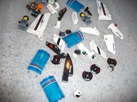 LEGO Space: Police Galactic Enforcer (5974) near complete, great stickers