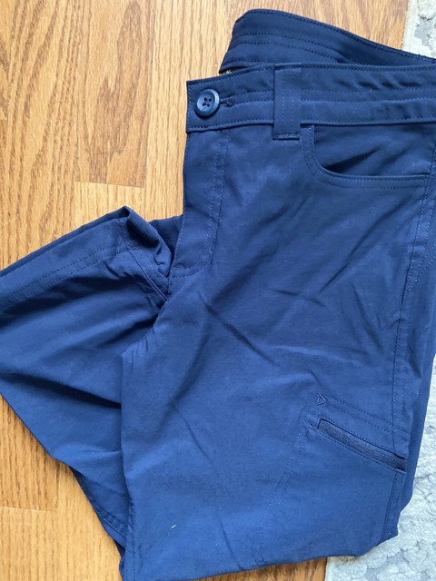 Eddie Bauer Women's Rainier Capri Pant - Blue (1258037) for sale online |  eBay
