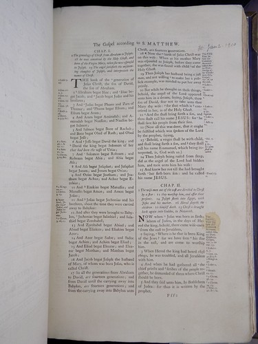1762 KING JAMES BIBLE FOLIO RARE DR. PARIS STANDARD KJV REVISION VERY SCARCE - Picture 10 of 12