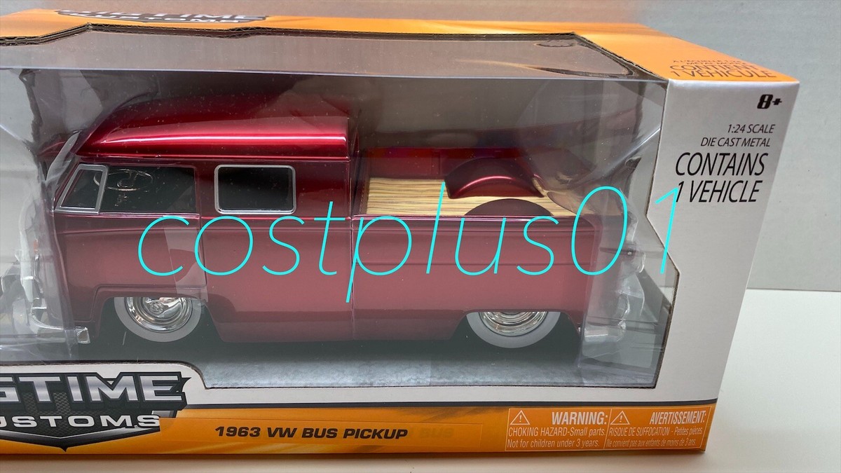 未使用❕1/24 1963 VW BUS PICKUP 黒 REDメタ 未使用❕1/24 1963 VW BUS PICKUP 黒 REDメタ - メルカリ
