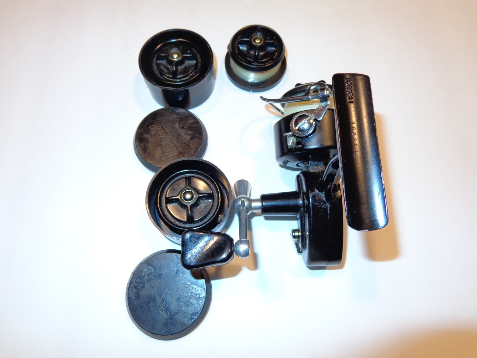 Garcia Mitchell 300,  308 Fishing Reels.  Vintage. Lot Of 5.  Made in France