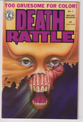 DEATH RATTLE #7 (KITCHEN SINK 1986)